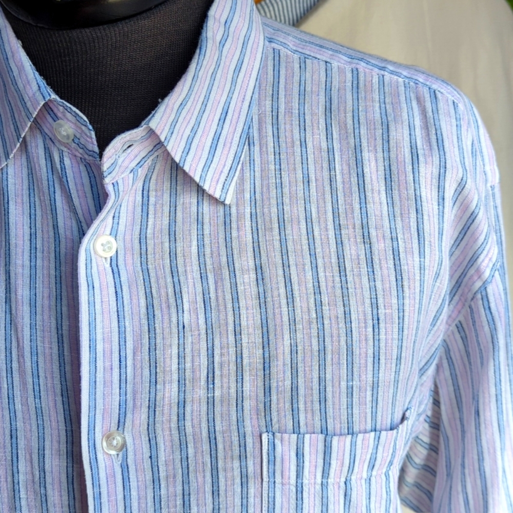 Threads Linen/Cotton Blend Shirt